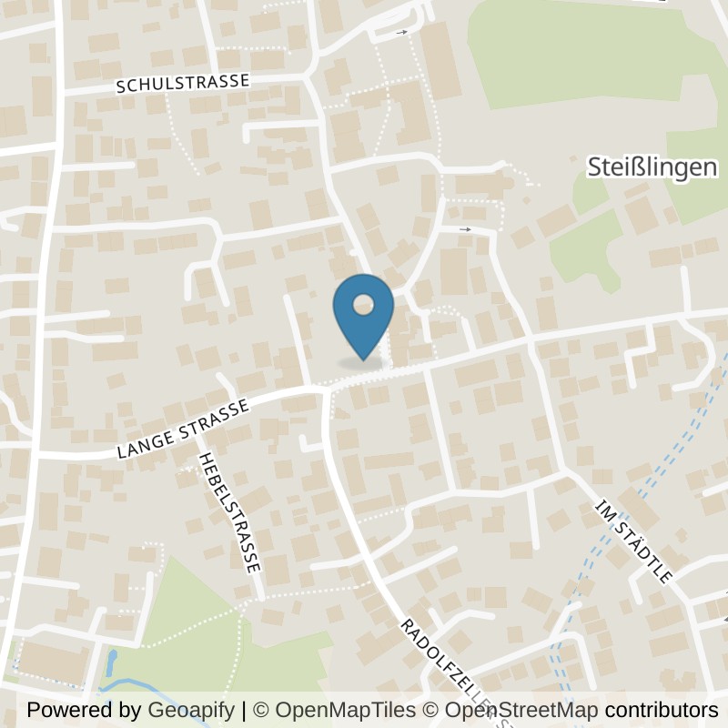 Map: location of FITOMAT Steißlingen in Steißlingen