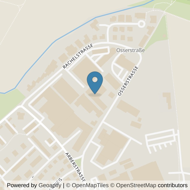 Map: location of FITOMAT Straubing in Straubing