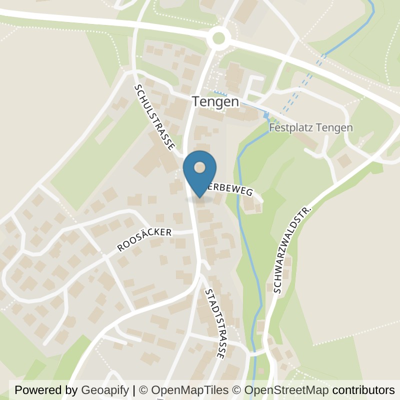 Map: location of FITOMAT Tengen in Tengen