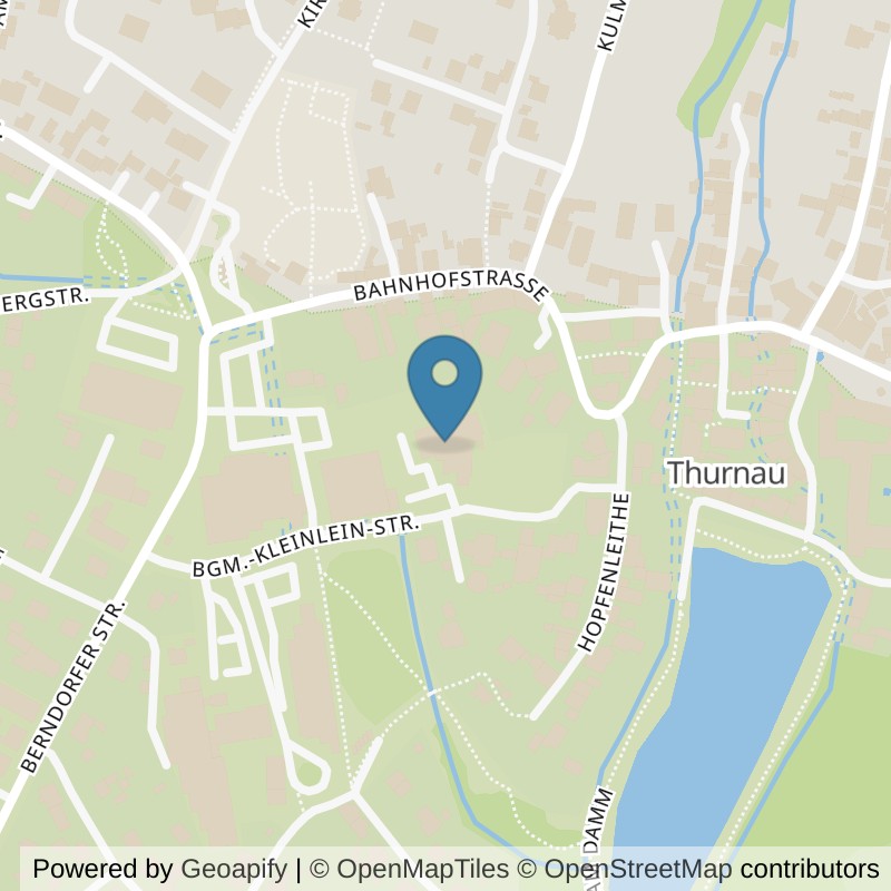 Map: location of FITOMAT Thurnau in Thurnau