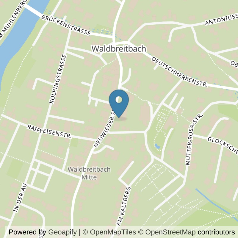 Map: location of FITOMAT Waldbreitbach in Waldbreitbach