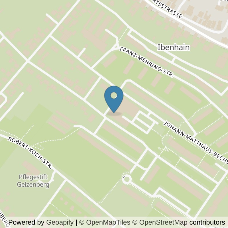 Map: location of FITOMAT Waltershausen in Waltershausen