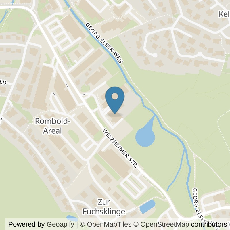 Map: location of FITOMAT Weissach im Tal in Weissach im Tal