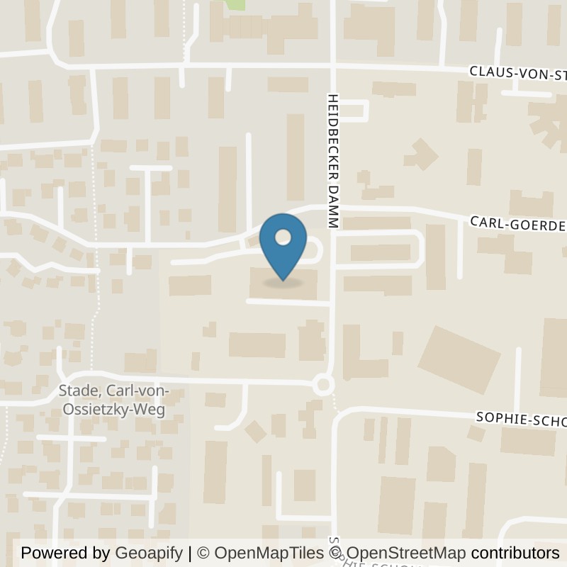 Map: location of FITOMAT Women's Club Stade in Stade