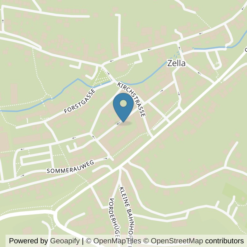 Map: location of FITOMAT Zella-Mehlis in Zella-Mehlis