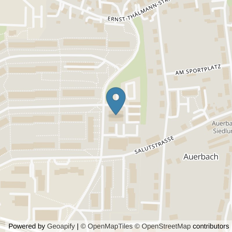 Map: location of FITOMAT Zwickau Eckersbach in Zwickau