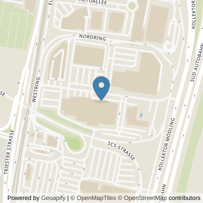 Map: location of FIT/ONE Vösendorf in Vösendorf