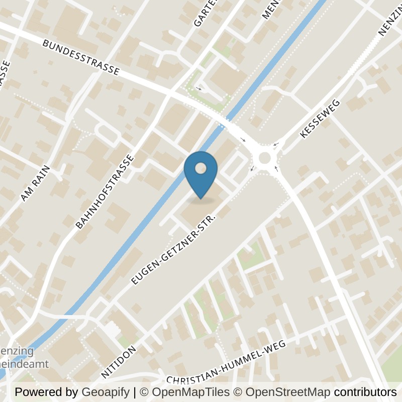 Map: location of Fitpark in Nenzing