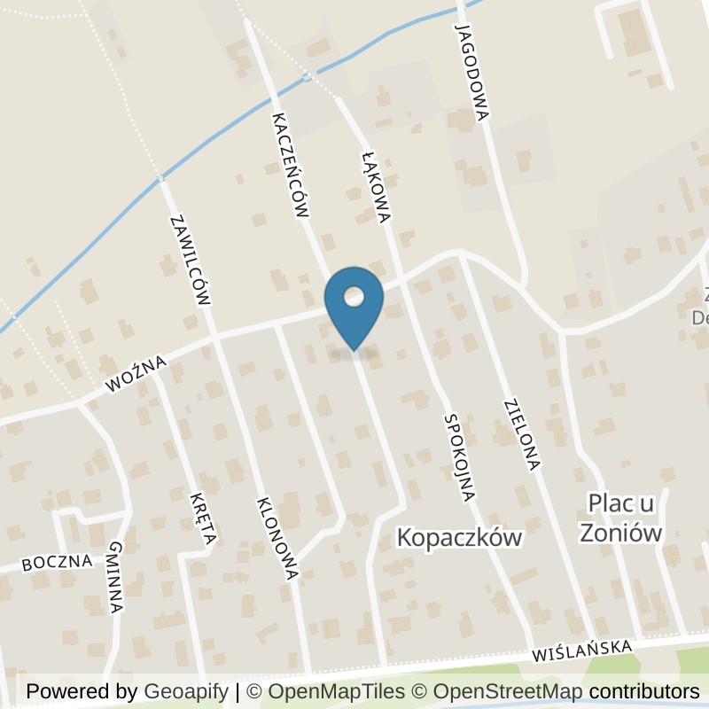 Map: location of fit+ Buczkowice in 43-374 Buczkowice