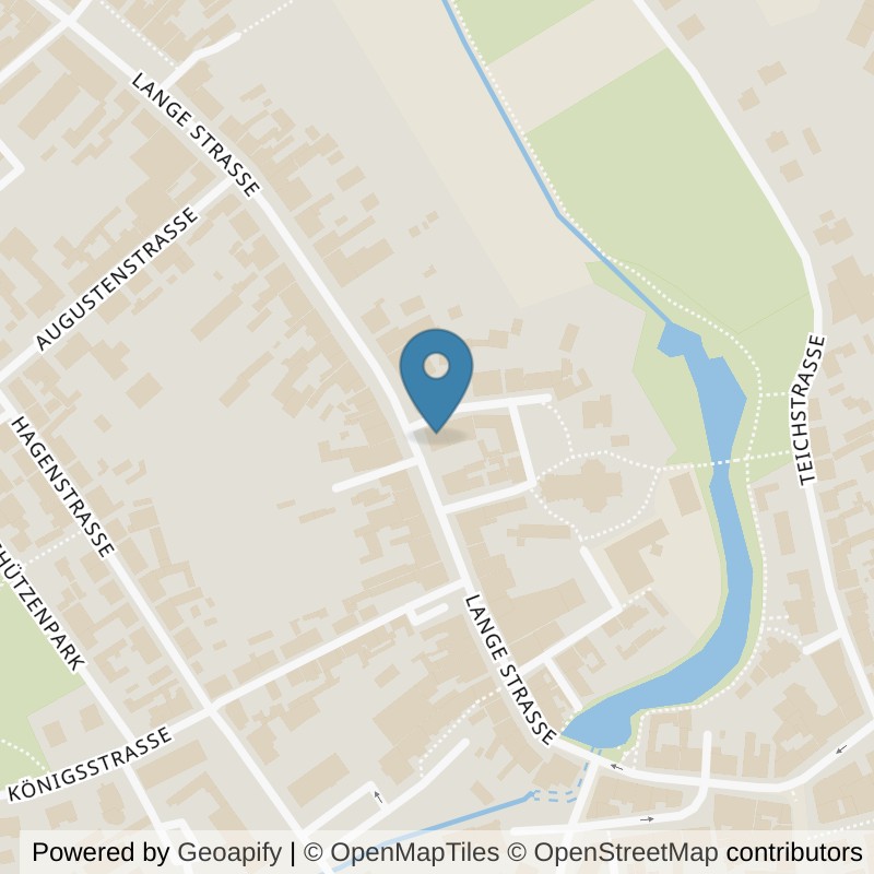 Map: location of fit+ Hagenow in Hagenow