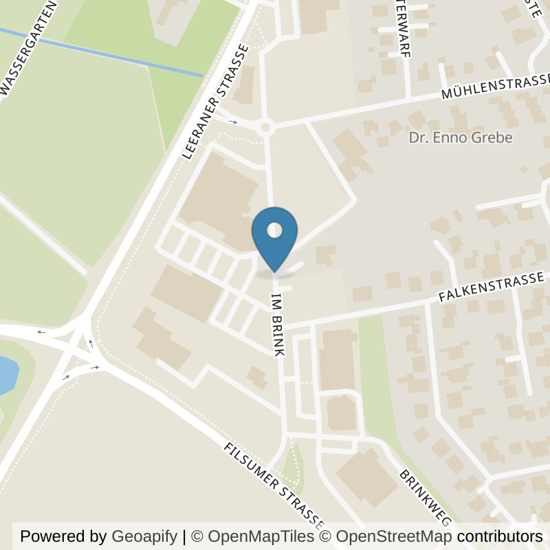 Map: location of fit+ Hesel in Hesel