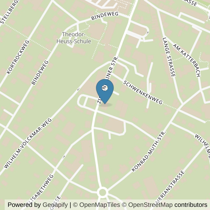 Map: location of fit+ Homberg in Homberg (Efze)