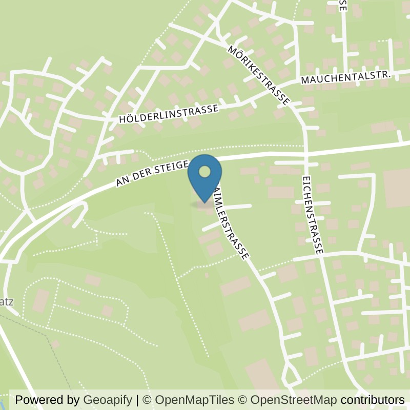 Map: location of fit+ Hülben in Hülben