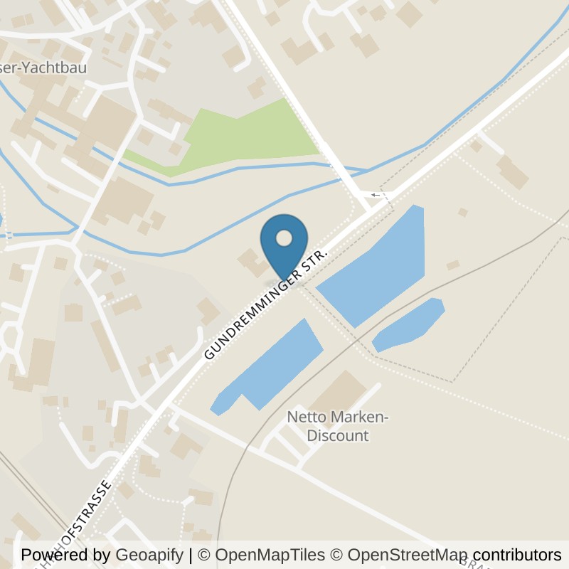 Map: location of fit+ Offingen in Offingen