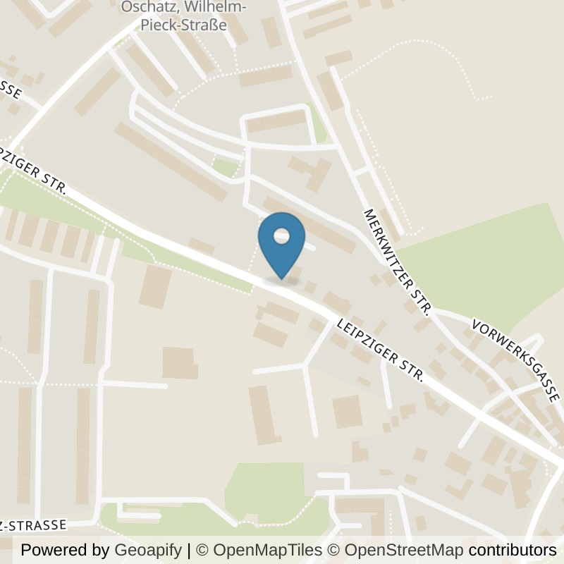Map: location of fit+ Oschatz in Oschatz