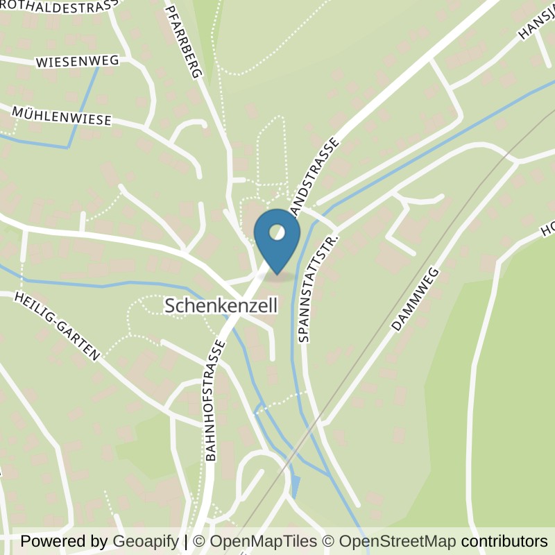 Map: location of fit+ Schenkenzell in Schenkenzell