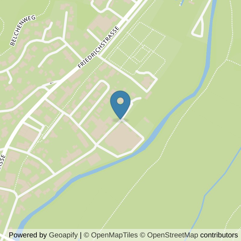 Map: location of fit+ Schönau in Schönau im Schwarzwald