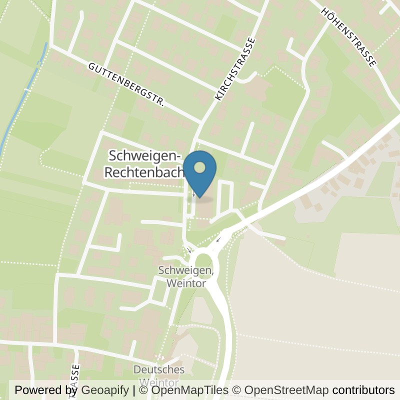Map: location of fit+ Schweigen-Rechtenbach in Schweigen-Rechtenbach
