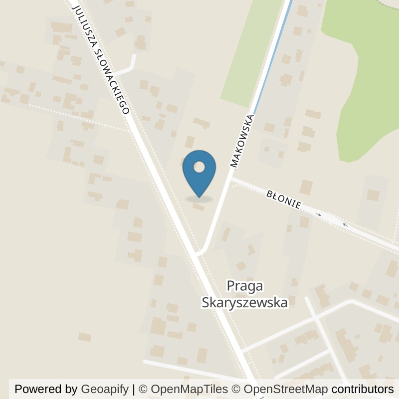 Map: location of fit+ Skaryszew in 26-640 Skaryszew
