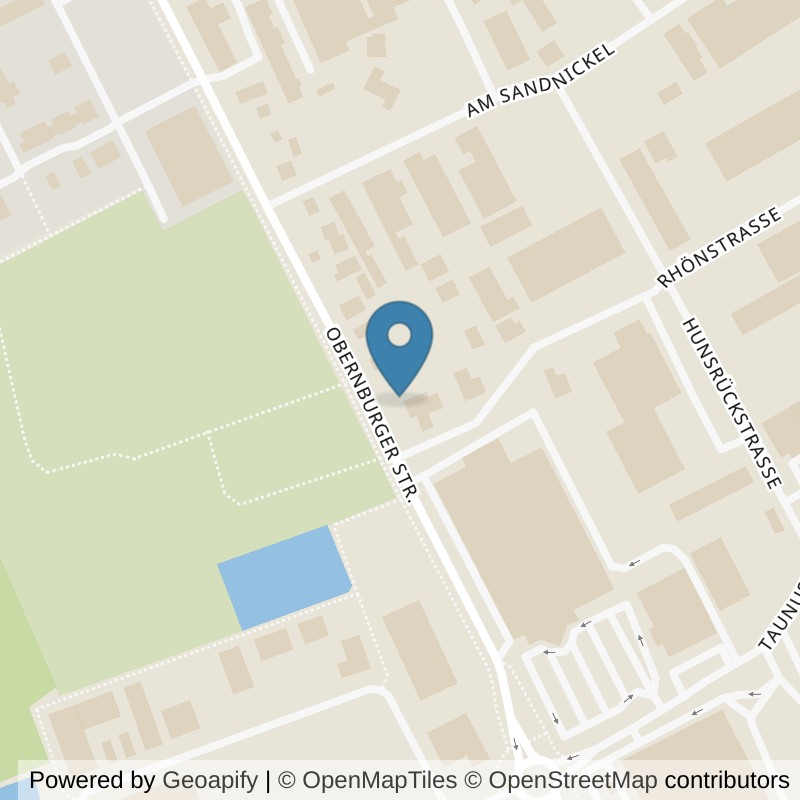 Map: location of fit+ Stockstadt in Stockstadt