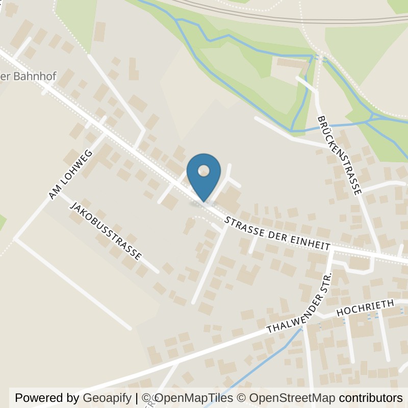 Map: location of fit+ Uder in Uder