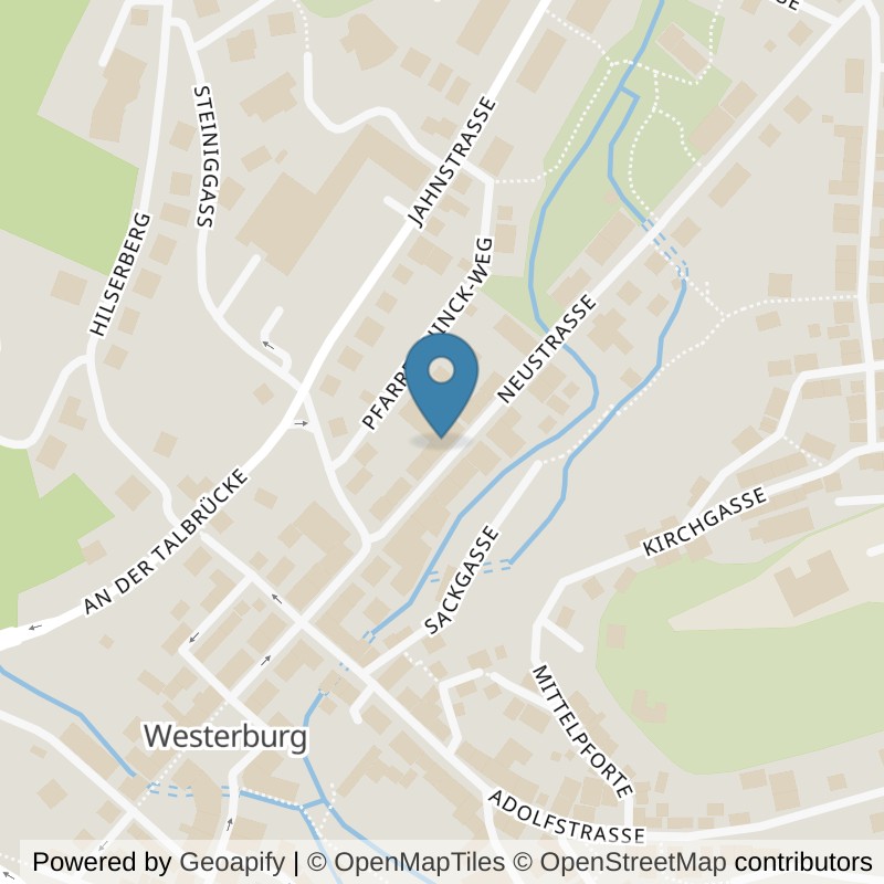Map: location of fit+ Westerburg in Westerburg