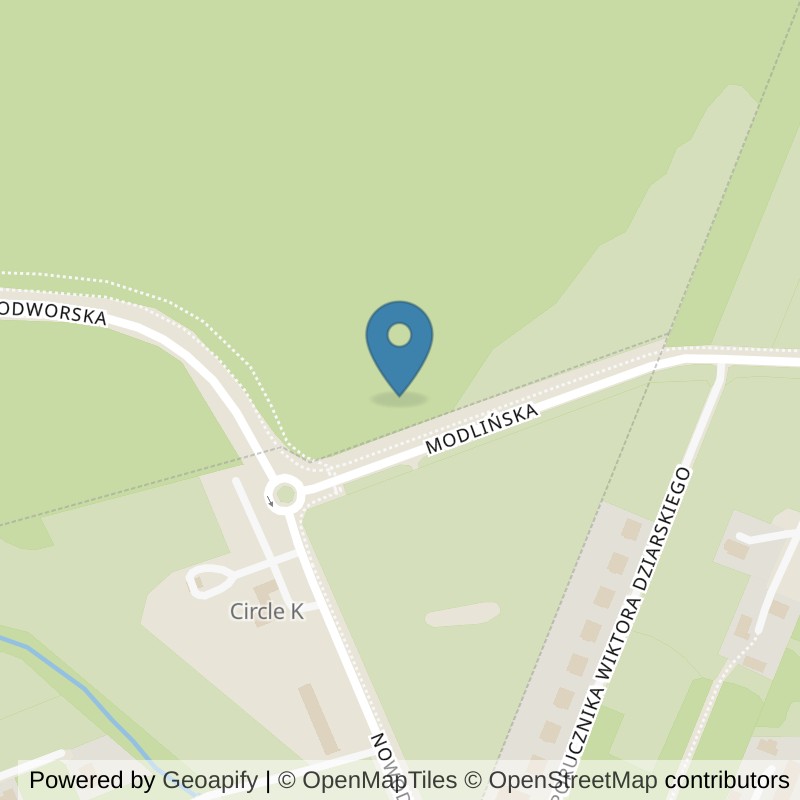 Map: location of fit+ Wieliszew in 05-135 Wieliszew