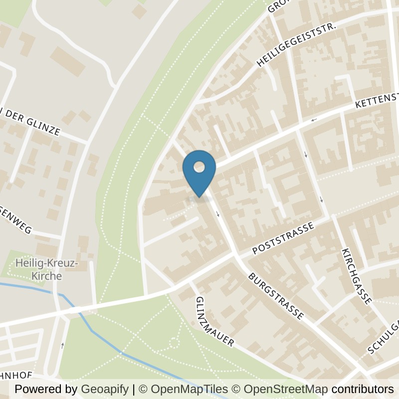 Map: location of fit+ Wittstock in Wittstock/Dosse