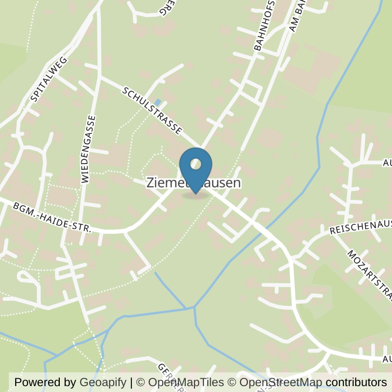 Map: location of fit+ Ziemetshausen in Ziemetshausen