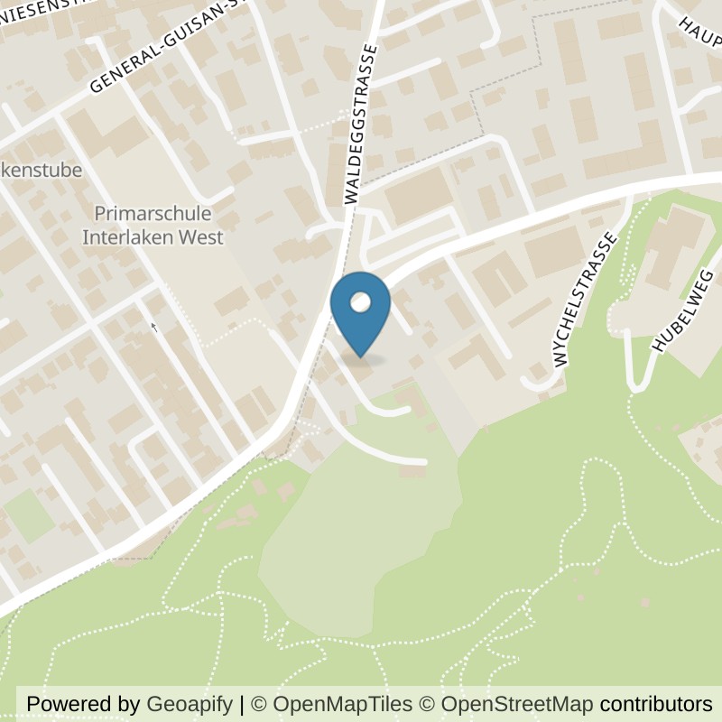 Map: location of FitPoint 24/7 - Day Night Fitness in Interlaken