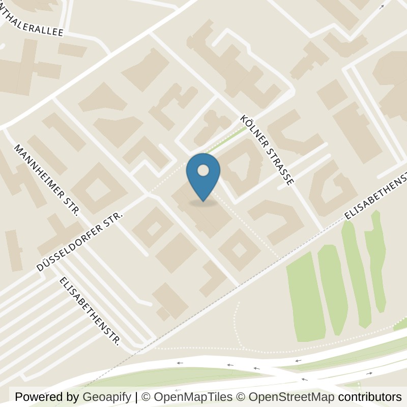 Map: location of FITSEVENELEVEN Club Eschborn in Eschborn