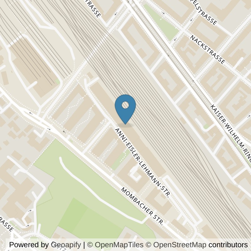 Map: location of FITSEVENELEVEN Club Mainz HBF in Mainz