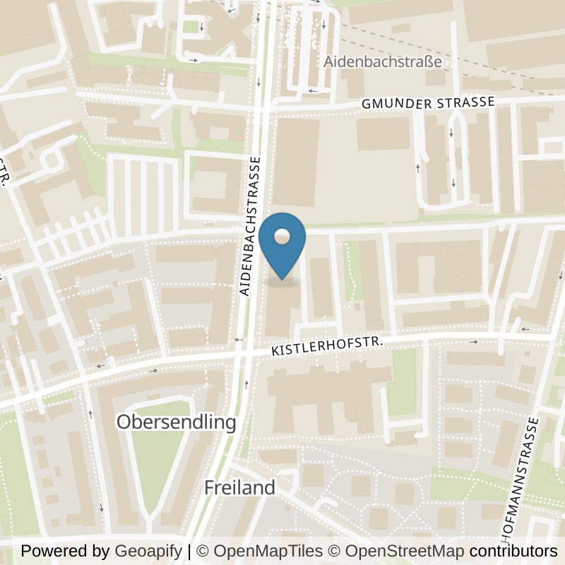 Map: location of FIT STAR Sendling in München