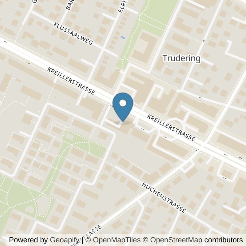 Map: location of FIT STAR Trudering in München