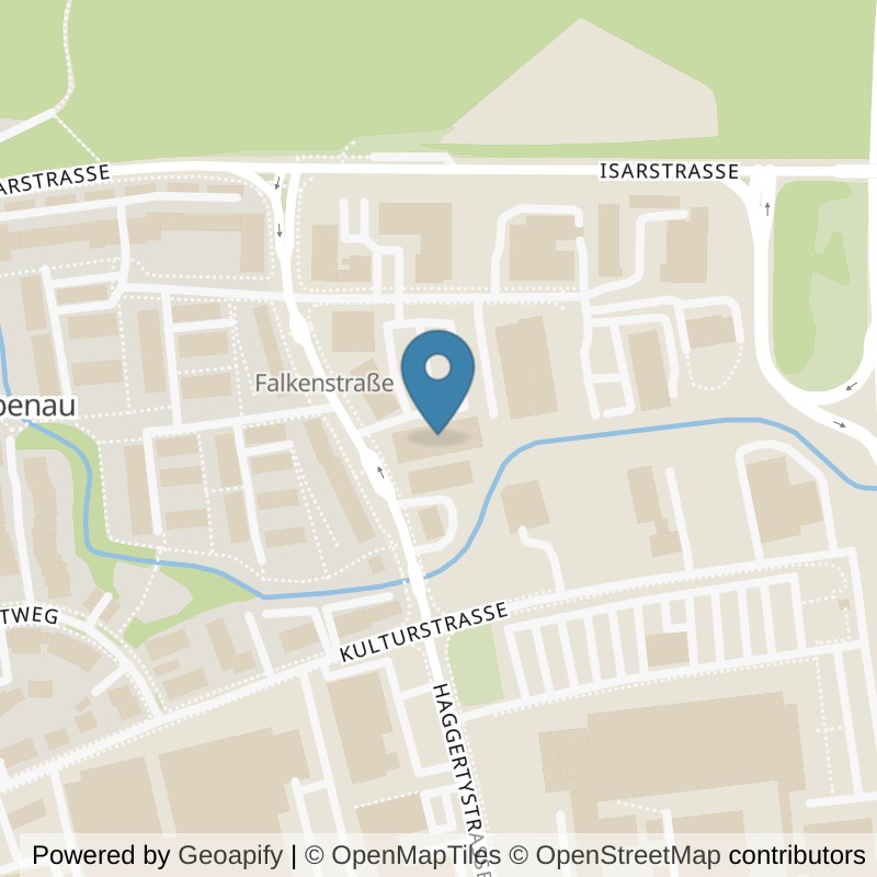 Map: location of FitStop Freising in Freising