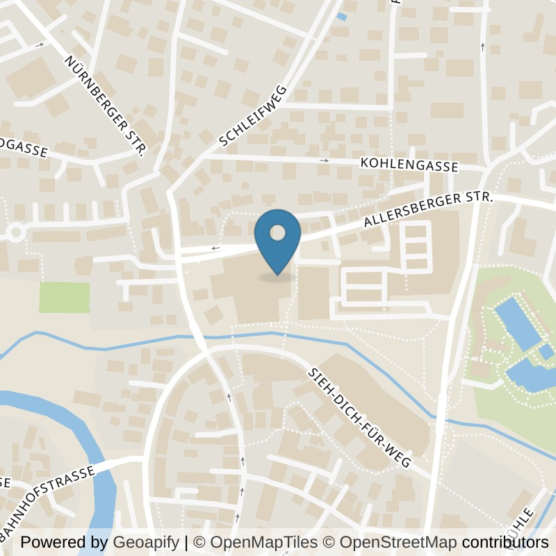 Map: location of FitStop Roth GmbH und Co. KG in Roth