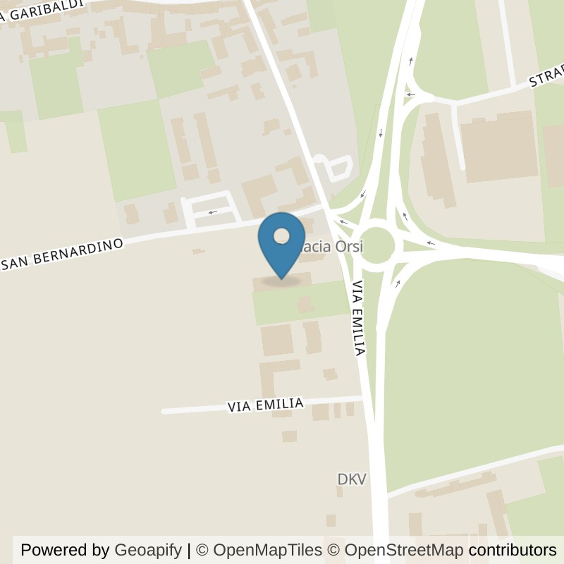 Map: location of FitUP Guardamiglio in Guardamiglio LO