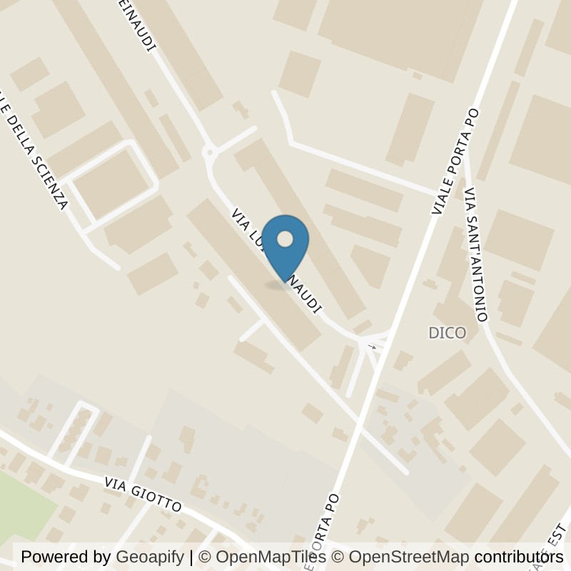 Map: location of FitUP Rovigo in Rovigo