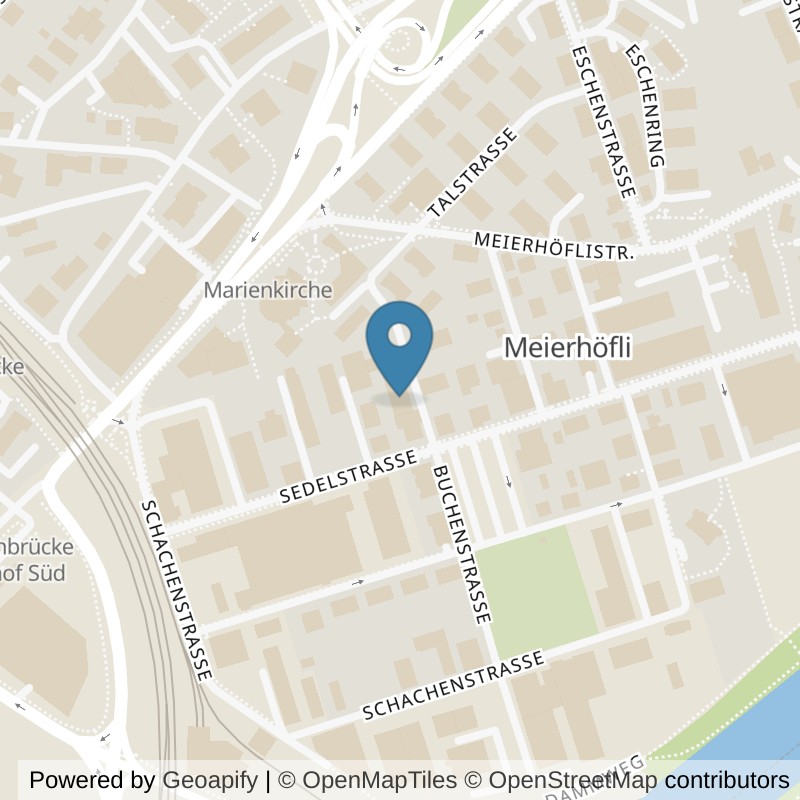Map: location of Fitwork GmbH in Emmenbrücke