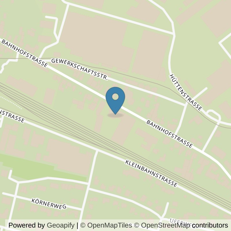 Map: location of FitX Arnsberg in Arnsberg