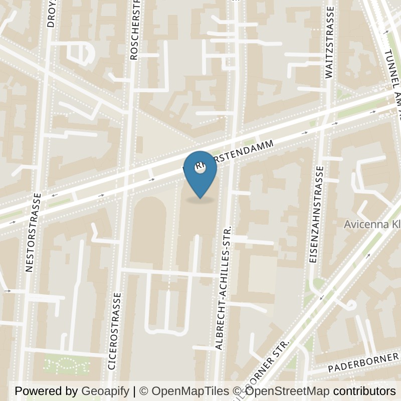 Map: location of FitX Berlin-Ku'damm in Berlin