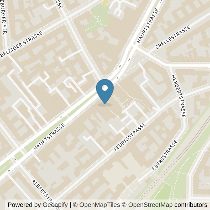 Map: location of FitX Berlin-Schöneberg in Berlin