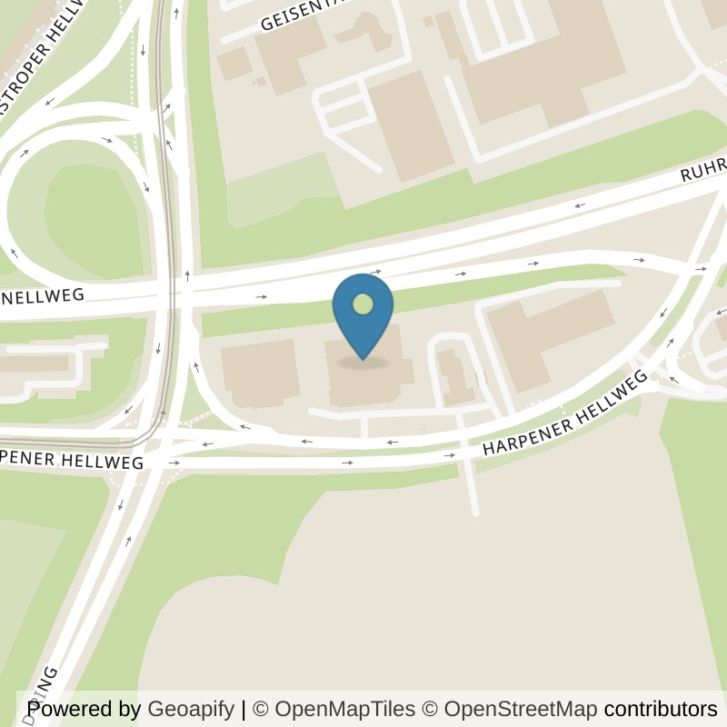 Map: location of FitX Bochum-Harpen in Bochum