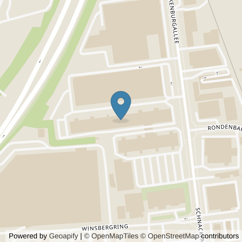 Map: location of FitX Fitnessstudio-Hamburg-Bahrenfeld in Hamburg