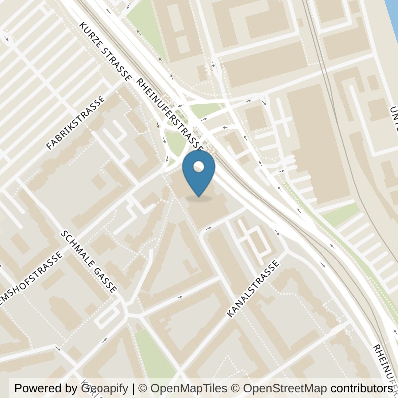 Map: location of FitX Ludwigshafen-Nord in Ludwigshafen