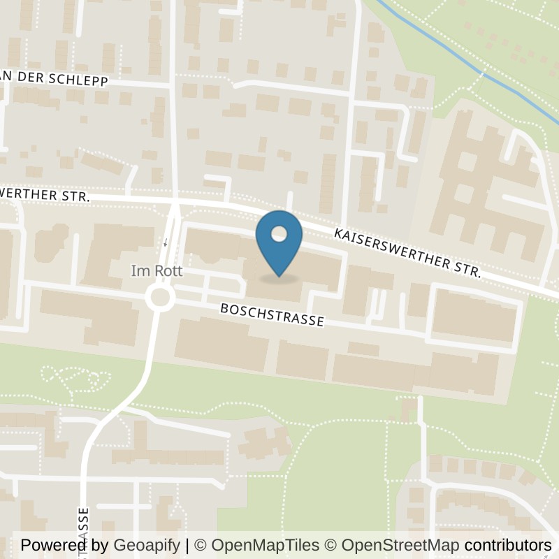 Map: location of FitX Ratingen-West in Ratingen
