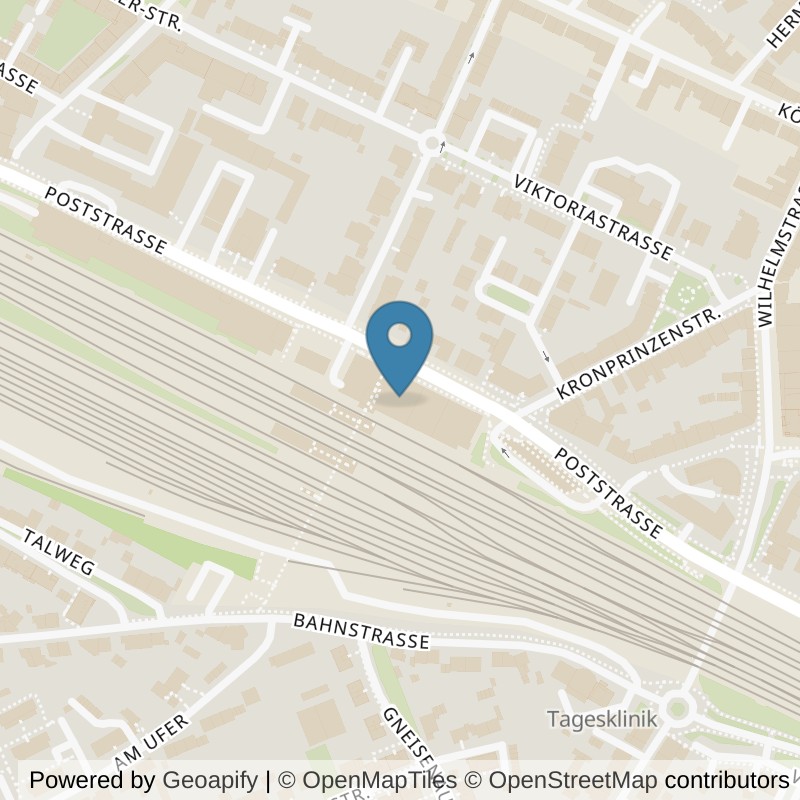 Map: location of FitX Troisdorf-Mitte in Troisdorf