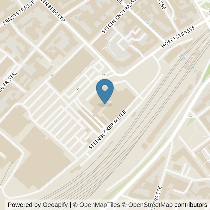 Map: location of FitX Wuppertal-Elberfeld in Wuppertal