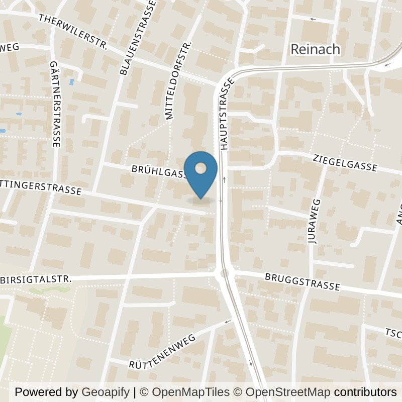 Map: location of Focus Training Galliath in Reinach