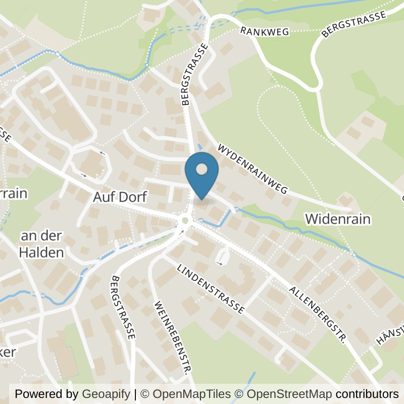 Map: location of Fokus Fitness in Männedorf